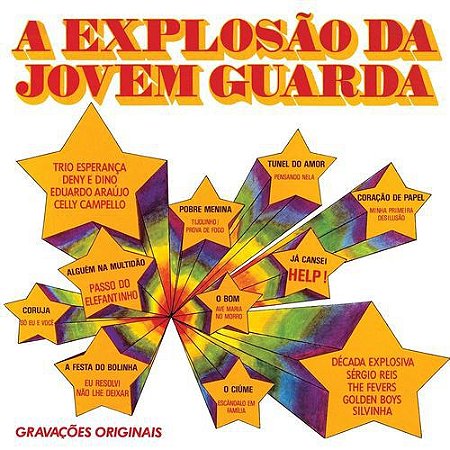 CD - A Explosão Da Jovem Guarda (Vários Artistas)