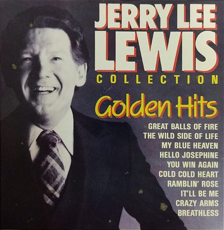 CD - Jerry Lee Lewis ‎– Jerry Lee Lewis Collection Golden Hits - IMP