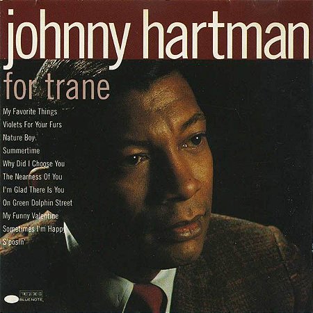 CD - Johnny Hartman ‎– For Trane (Importado)