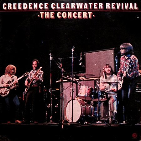 LP- Creedence Clearwater Revival ‎– The Concert - 1980 (Importado US)