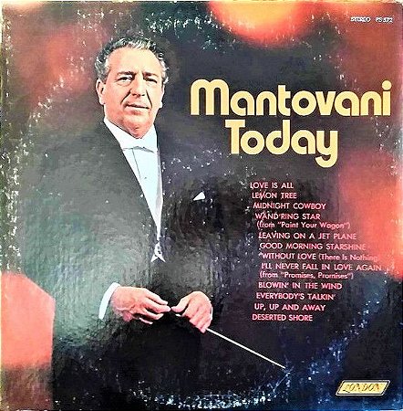 LP - Mantovani Today - Importado (US)