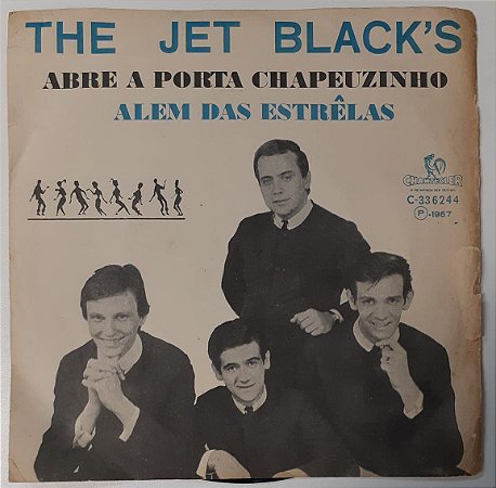 Compacto - The Jet Black's ‎– Abre A Porta Chapeuzinho / Além Das Estrelas (Vinyl, 7", 33 ⅓ RPM, EP, Mono)