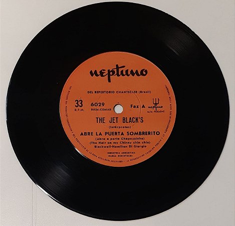 Compacto - The Jet Black's ‎(Vinyl, 7", 33 RPM, EP)