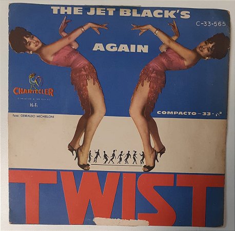 Compacto - The Jet Black's ‎– Again Twist (Vinyl, 7", 33 ⅓ RPM, EP, 6-song EP)