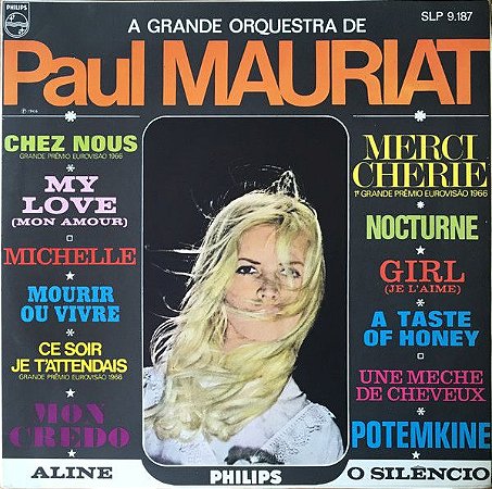 LP - A Grande Orquestra De Paul Mauriat