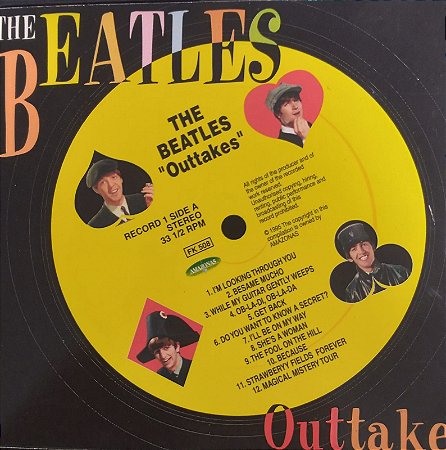 CD - The Beatles - Outtakes (Importado - Europa)