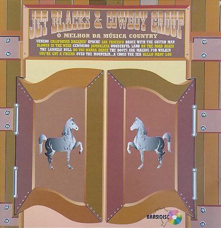 CD - Jet Blacks & Cowboy Group - O Melhor da Música Country