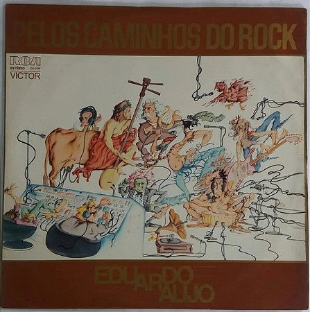 LP - Eduardo Araujo ‎– Pelos Caminhos Do Rock