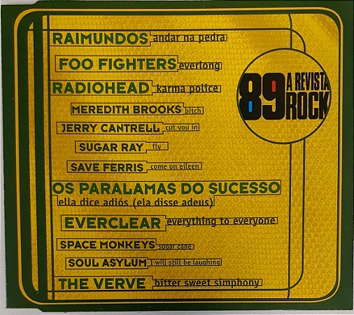 CD - 89 Revista Rock - n° 4