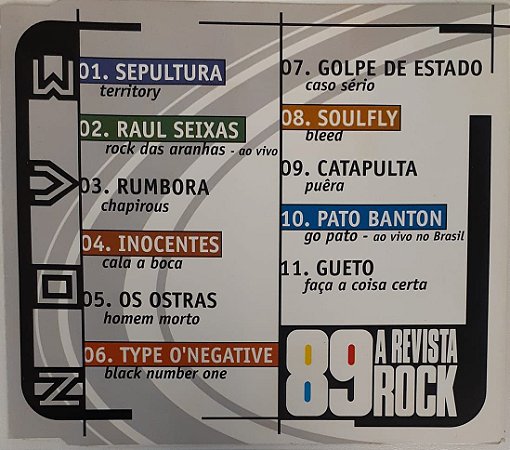 CD - 89 Revista Rock - n° 9