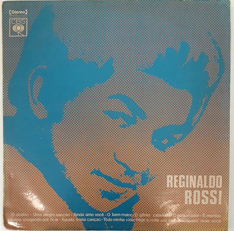 LP - Reginaldo Rossi (LP com autógrafo na contracapa)