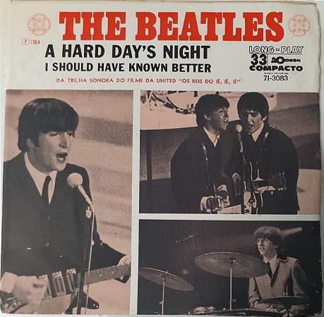 Compacto - The Beatles ‎– A Hard Day's Night / I Should Have Known Better