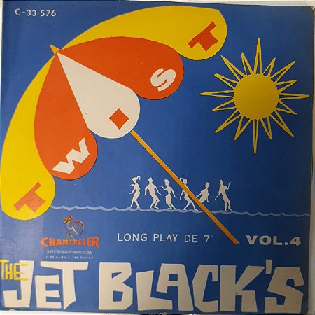 Compacto - The Jet Black's ‎– Vol. 4 (1 - Riders In The Sky - 2 - Guitar Twist)