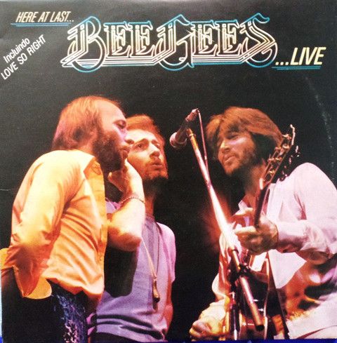 LP - Bee Gees ‎– Here At Last - Live (Duplo)