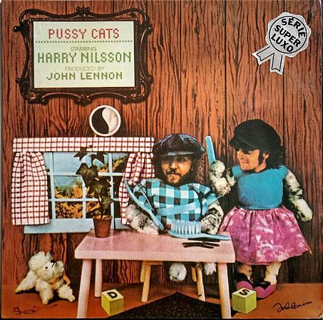 LP - Harry Nilsson Produced By John Lennon ‎– Pussy Cats