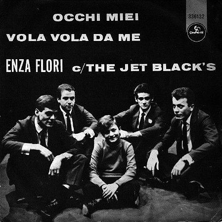 Compacto - Enza Flori C/ The Jet Black's ‎– Occhi Miei / Vola Vola Da Me