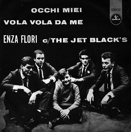 Compacto - Enza Flori C/ The Jet Black's ‎– Occhi Miei / Vola Vola Da Me
