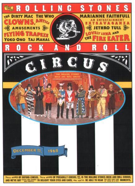 DVD - The Rolling Stones ‎– The Rolling Stones Rock And Roll Circus imp
