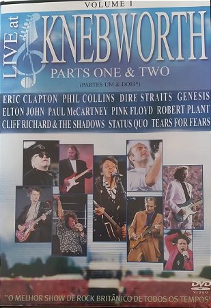 DVD - Live! At Knebworth - Volume 1 (Parts One & Two) (Vários Artistas)