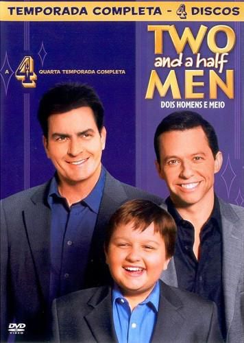 DVD - Two and a Half Men (4ª temporada completa - 4 discos)