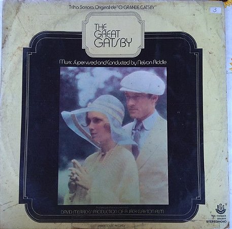 LP - The Great Gatsby - (TSO) - Nelson Riddle And His Orchestra