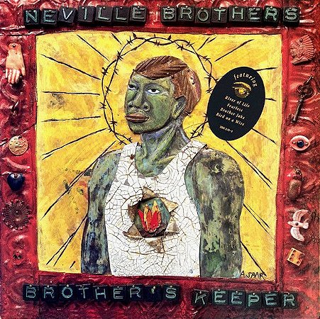 LP - The Neville Brothers ‎– Brother's Keeper