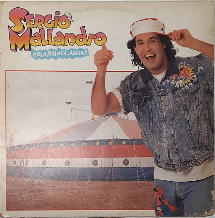 LP - Sergio Mallandro ‎– Pula, Brinca, Agita!