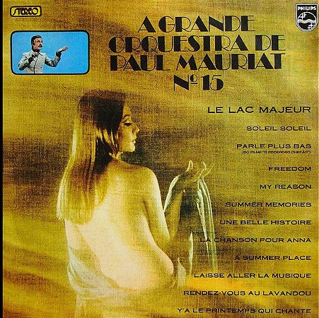 LP - A Grande Orquestra De Paul Mauriat ‎– A Grande Orquestra De Paul Mauriat Nº. 15