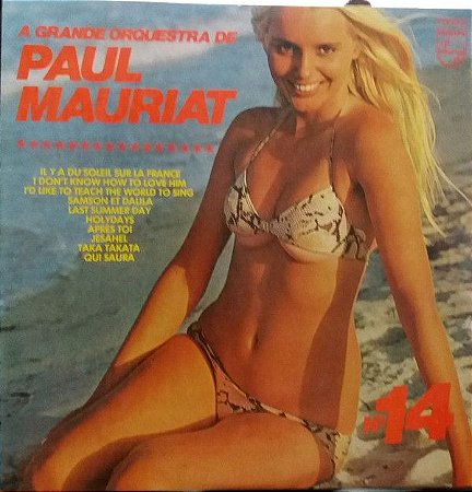 LP - A Grande Orquestra De Paul Mauriat ‎– A Grande Orquestra De Paul Mauriat Nº. 14