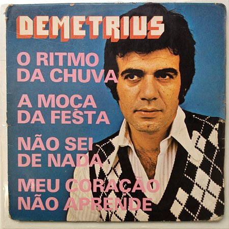 Compacto - Demetrius - O Ritmo da Chuva (4 Faixas)