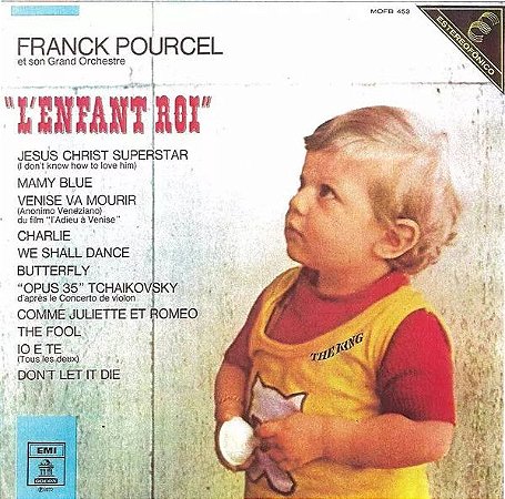 LP - Franck Pourcel ‎– L'enfant Roi - Franck Pourcel e sua Grande Orquestra vol. 14