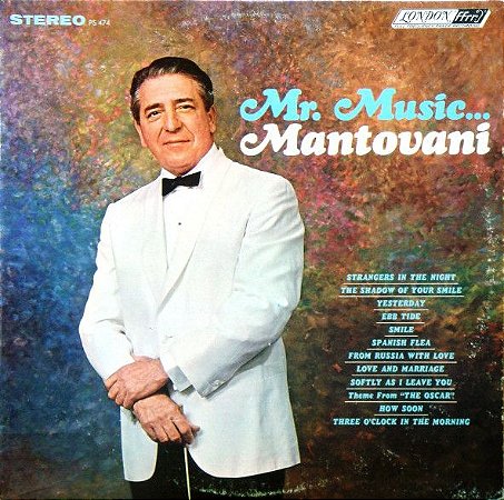 LP - Mantovani ‎– Mr. Music