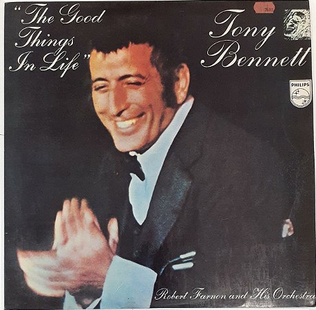 LP - Tony Bennett ‎– The Good Things In Life