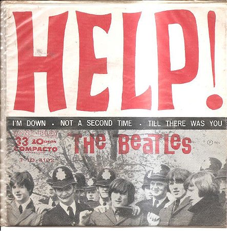 Compacto - The Beatles ‎– Help! (4 faixas)