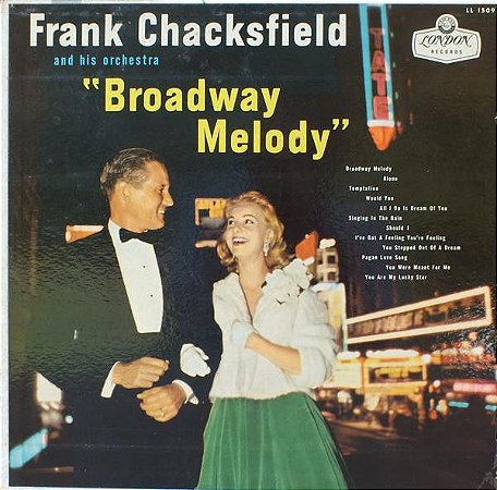 LP - Frank Chacksfield & His Orchestra ‎– Broadway Melody