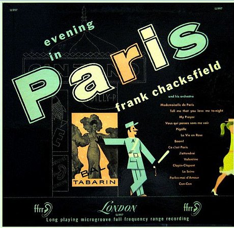 LP  Frank Chacksfield And His Orchestra ‎– Evening In Paris