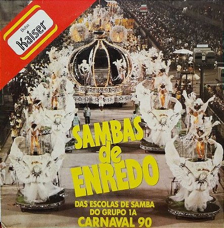 LP ‎– Sambas De Enredo Das Escolas De Samba Do Grupo 1A - Carnaval 90 (Vários Artistas)