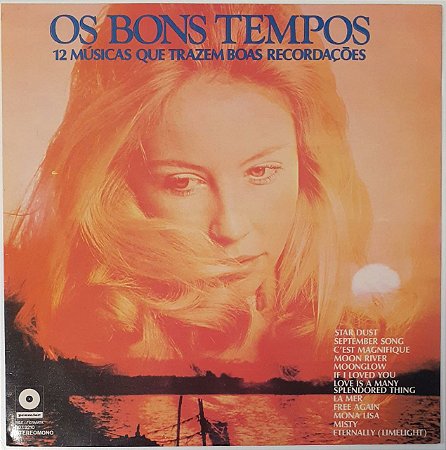 LP ‎– Os Bons Tempos 12 Músicas Que Trazem Boas Recordações