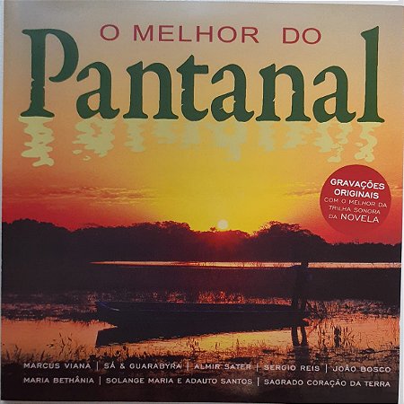 CD ‎– O Melhor Do Pantanal