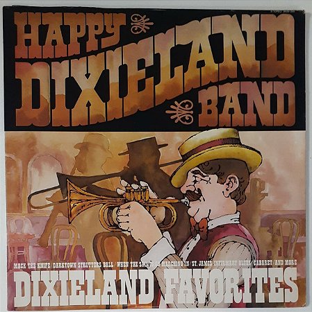 LP - Happy Dixieland Band ‎– Dixieland Favorites