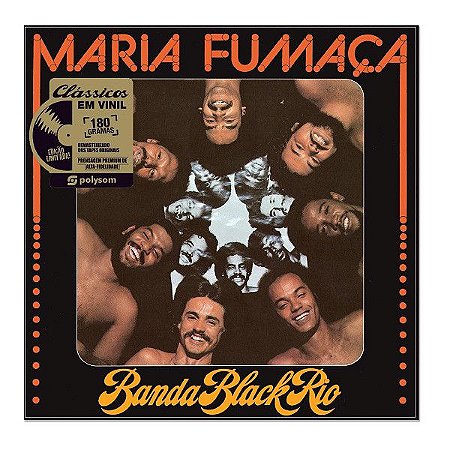 LP - Banda Black Rio ‎– Maria Fumaça (Novo Lacrado) Polysom