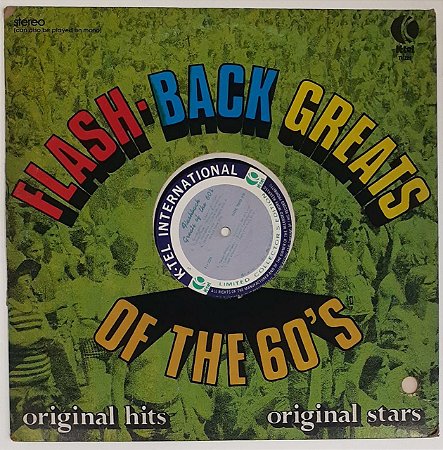 LP  Flash-Back Greats Of The 60's - Importado (USA) Vários Artistas