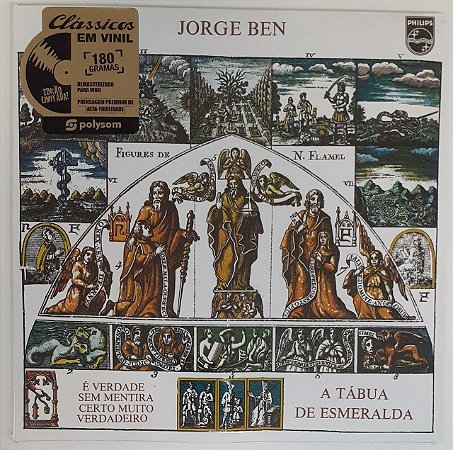 LP - Jorge Ben - A Tábua De Esmeralda (1974) (Lacrado) Polysom