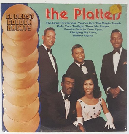 LP - The Platters ‎– Everest Golden Greats (Lacrado)