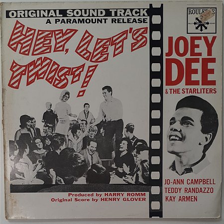 LP - Joey Dee & The Starliters – Hey, Let's Twist! (Original Soundtrack Recording) (Importado (Germany))