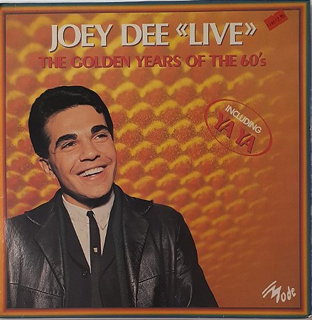 LP - Joey Dee – "Live" - The Golden Years Of The 60s Importado (France))