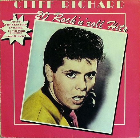 LP Cliff Richard – 20 Rock'n'roll Hits - Importado (Germany)