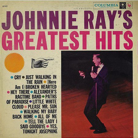 LP - Johnnie Ray – Johnnie Ray's Greatest Hits (IMP - USA)