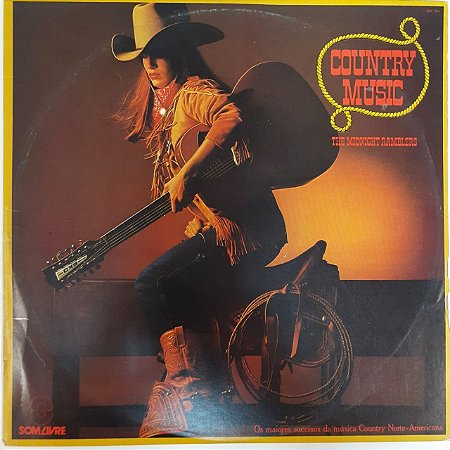 LP - The Midnight Ramblers ‎– Country Music - Os Maiores Sucessos Da Música Country Norte-Americana