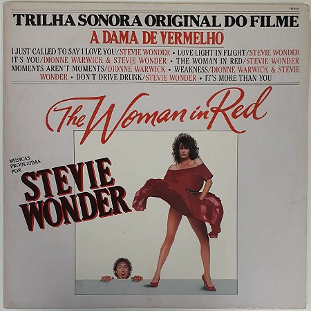 LP - Stevie Wonder – The Woman In Red (A Dama De Vermelho (TSO)